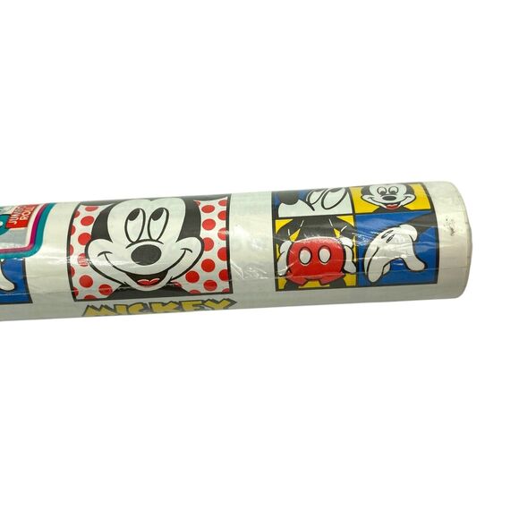 Mickey Mouse & Pals CONTACT PAPER Shelf Rubbermaid DISNEY 1990 36 Sq Ft Jumbo - Picture 2 of 8